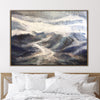 Alaska Mountains Gray Painting Landscape Painting Painting On Canvas | GREAT MOUNTAINS - trendgallery.ca