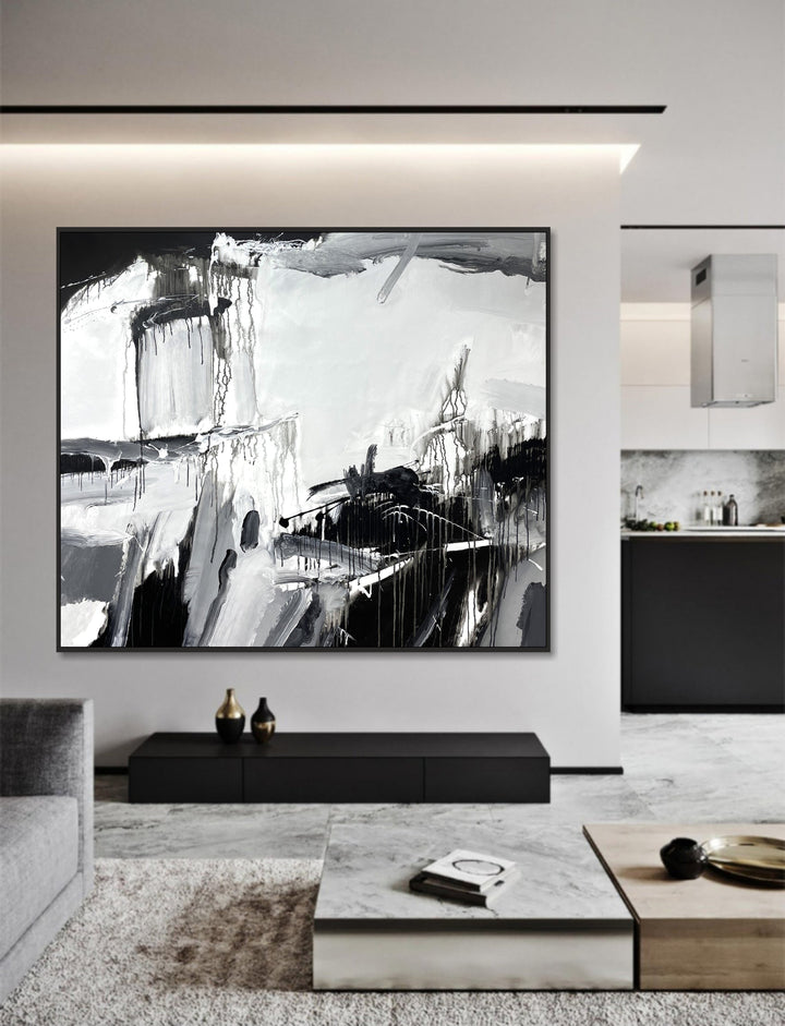 | WHITE AND BLACK 20 47.2"x39.4" - trendgallery.ca