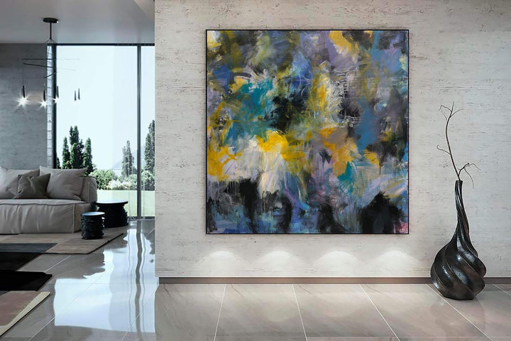 SUNRAYS IN THE SEA 46"x46"