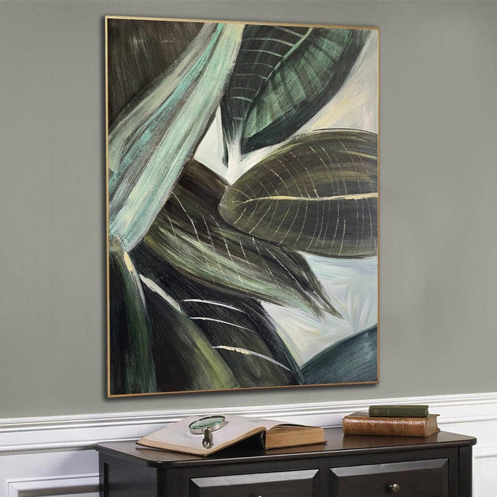 PLANT LEAVES 57"x43.3"