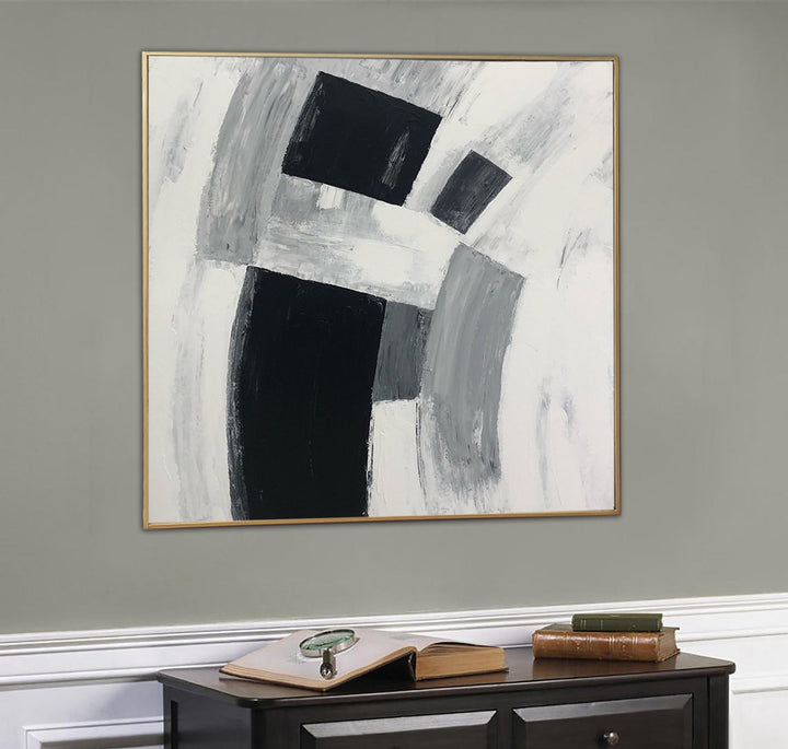 SILENT SHAPES 46"x46"