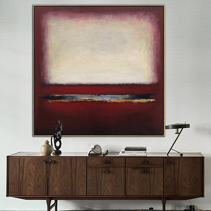 Mark Rothko Large Abstract Painting Acrylic Painting On Canvas Home Decor Wall Art Framed Abstract Painting For Living Room | INSPIRATION - trendgallery.ca