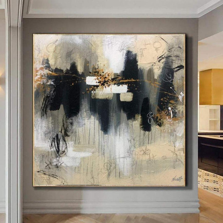 Extra Large Abstract Colorful Paintings On Canvas Original Creative Wall Art | GATEWAY TO THE UNKNOWN - trendgallery.ca