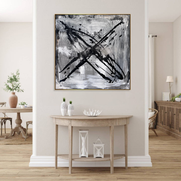 MONOCHROME IMPACT 26"x26"