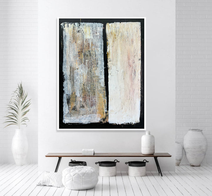 TWIN GEOMETRIES 32"x24"