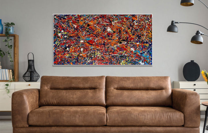CHROMATIC FRENZY 20.5"x40.1"