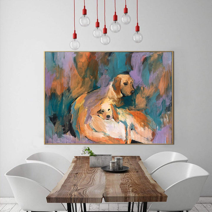 DOG FAMILY 40"x54"