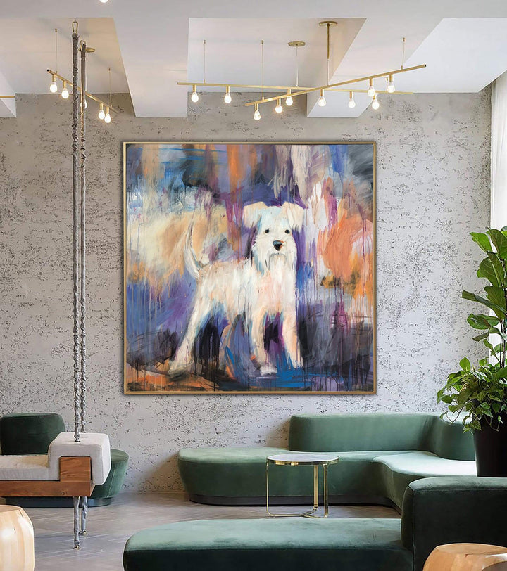 MINIATURE SCHNAUZER 40"x40"