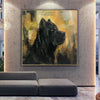 Abstract Cane Corso Paintings On Canvas Cane Corso Wall Art Dog Painting 50x50 Expressionist Art Pet Painting | DOCILE GUARD - trendgallery.ca