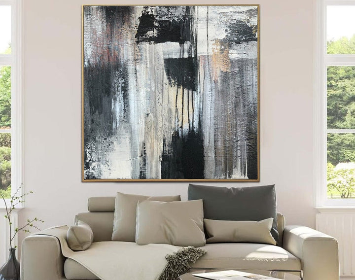 STREAKED WITH TEARS 19.68"x19.68