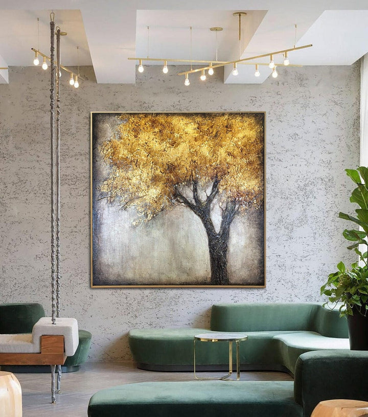 GOLDEN TREE 15.7"x15.7"