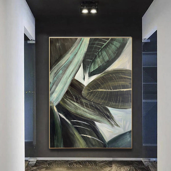 PLANT LEAVES 57"x43.3"