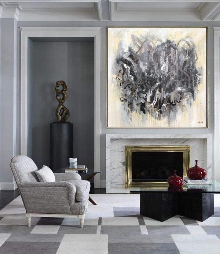 THE HEART OF THE METROPOLIS 40"x40"