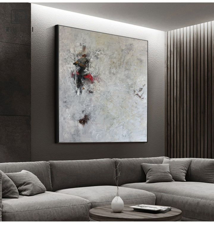 BEIGE VERTIGO 46"x46"