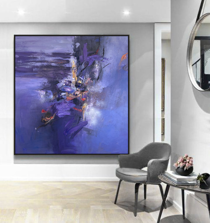 PURPLE NIGHT 46"x46"