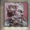 Original Zeus Artwork Original God of Olympus Paintings from Photo Abstract Wall Art for Home Decor | PAINTING FROM PHOTO #37 - trendgallery.ca