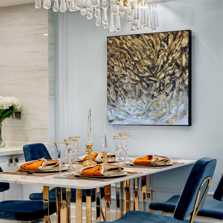 GOLDEN GORGE 40"x40"