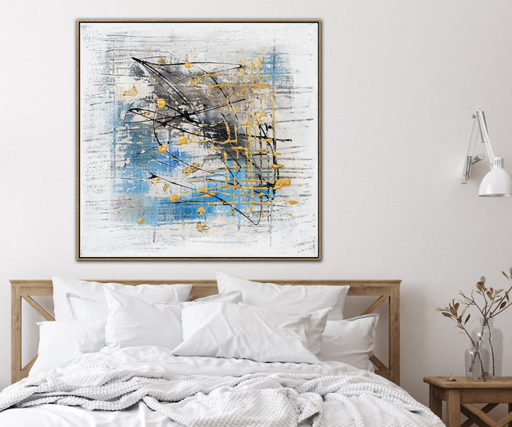 Extra Large Abstract Art Acrylic Painting On Canvas Modern Handmade Canvas Wall Painting Contemporary Art | DECISIONS - trendgallery.ca