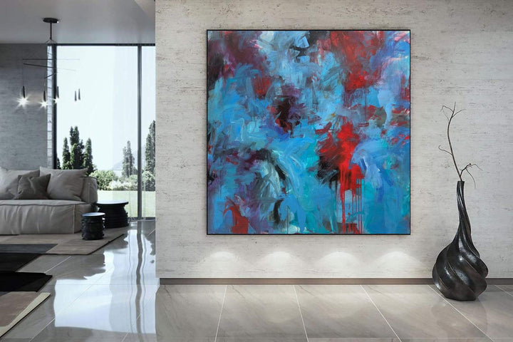 BLUE CURACAO 40"x40"