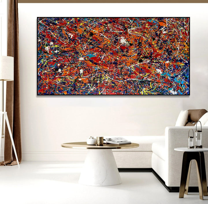 CHROMATIC FRENZY 20.5"x40.1"