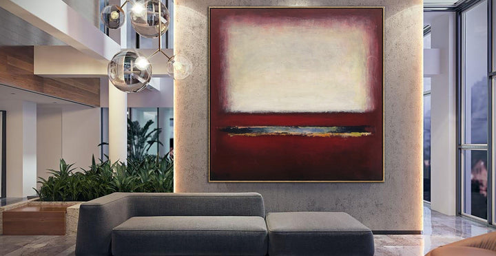 Mark Rothko Large Abstract Painting Acrylic Painting On Canvas Home Decor Wall Art Framed Abstract Painting For Living Room | INSPIRATION - trendgallery.ca