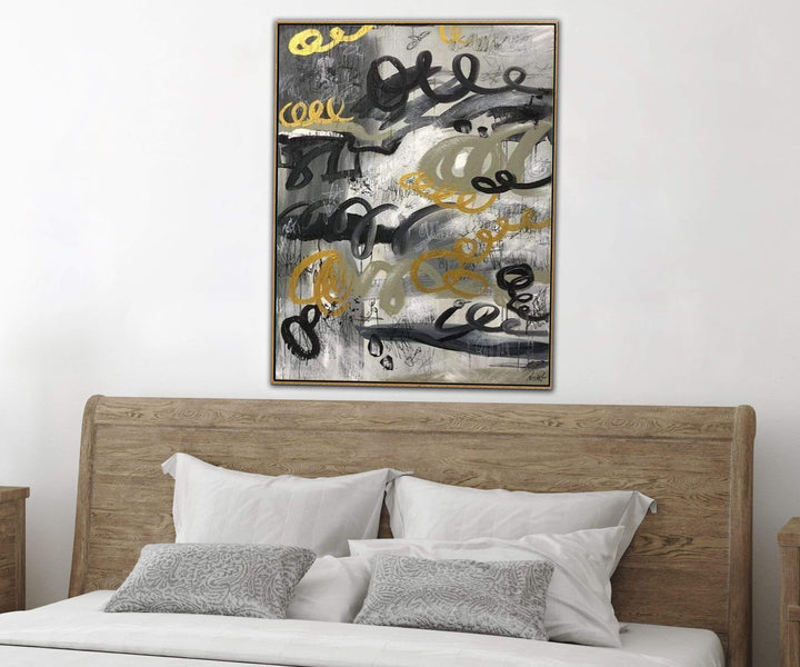 FLIGHT TRAJECTORY 46"x30"