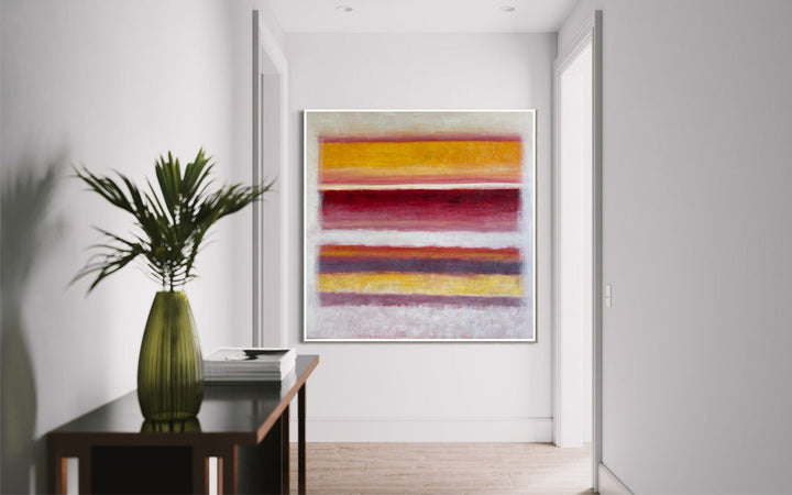 Mark Rothko Style Original Paintings On Canvas, Modern Colorful Oil Painting, Contemporary Artwork, Mark Rothko Style Handmade Art Wall Decor | ABSTRACT EDGE