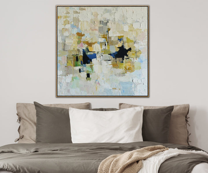 Painting Colorful Painting White Painting Original Painting On Canvas | DARK MOSAIC - trendgallery.ca