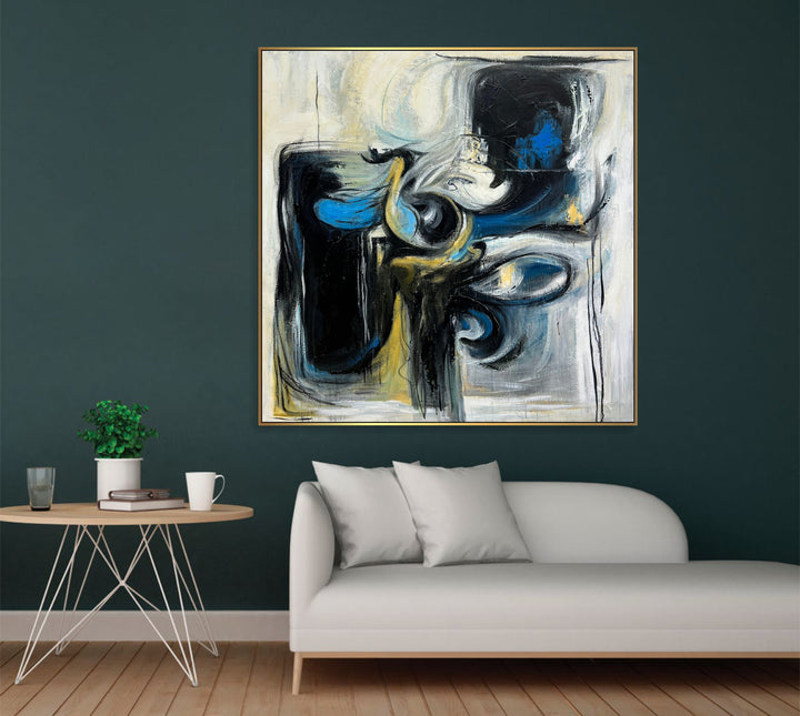 MIDNIGHT ECHOES 45.6"x45.6"