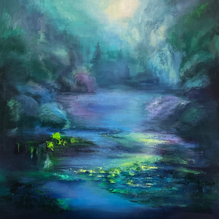 MIDNIGHT SERENITY 43.3"x43.3"