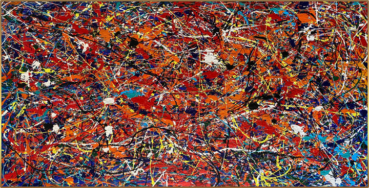 CHROMATIC FRENZY 20.5"x40.1"