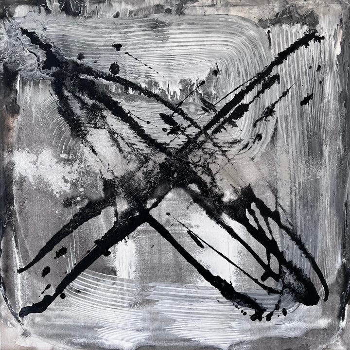 MONOCHROME IMPACT 26"x26"
