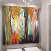 Painting Large Abstract Colorful Figurative Painting Humans Fashion Art | HAPPINESS EXISTS - trendgallery.ca