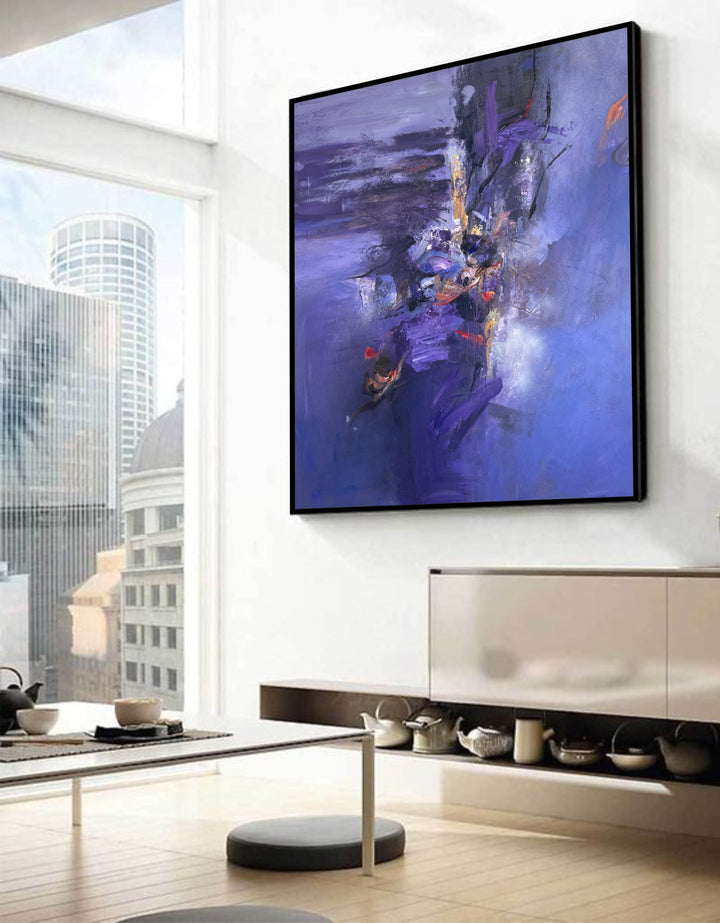 PURPLE NIGHT 46"x46"