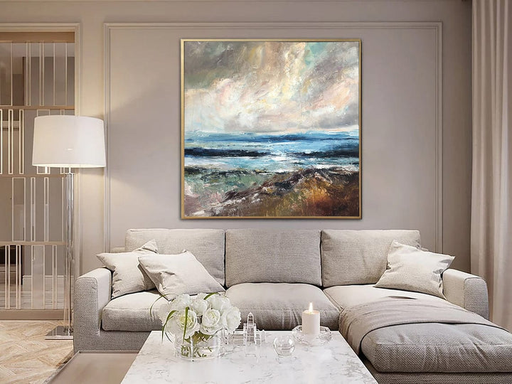 AHEAD OF THE STORM 27.55"x27.55"