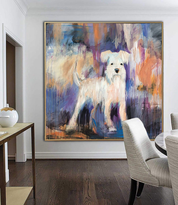 MINIATURE SCHNAUZER 40"x40"