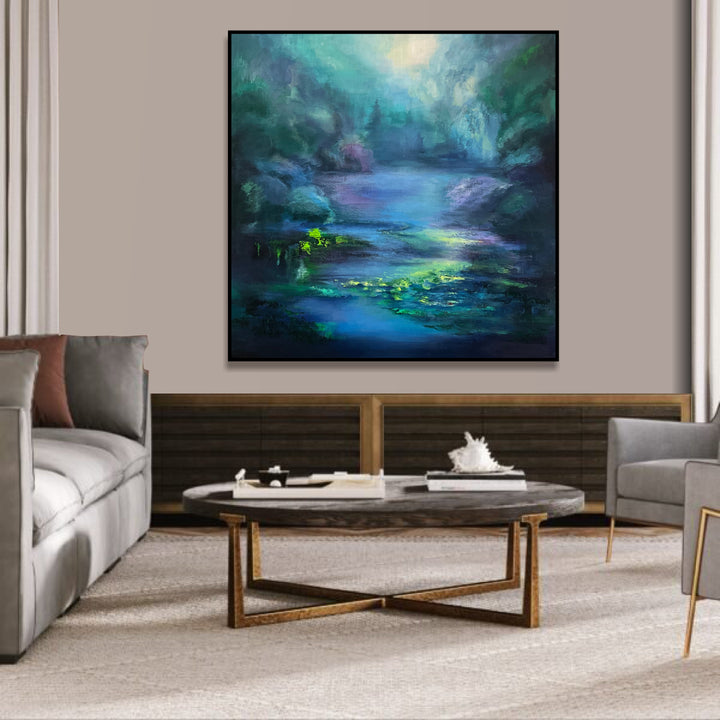 MIDNIGHT SERENITY 43.3"x43.3"