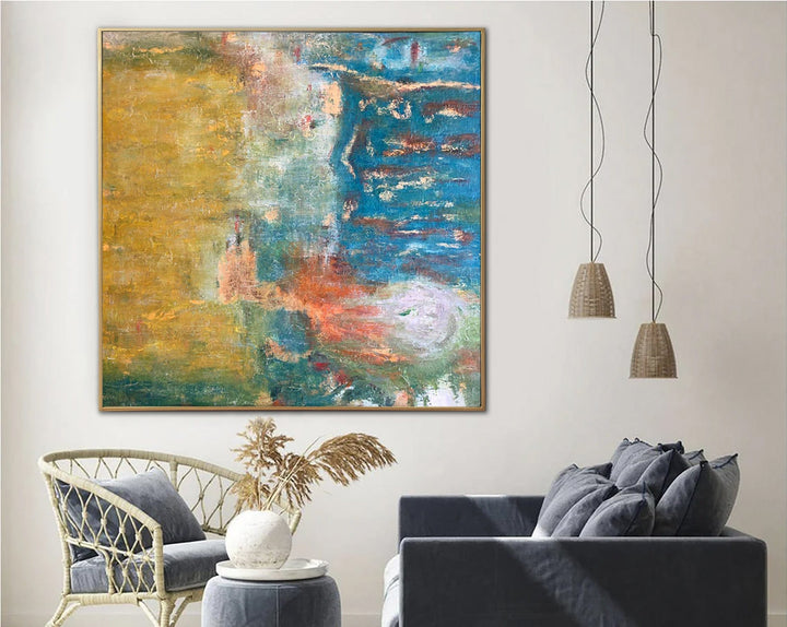 TROPICAL BEACH 32"x32"