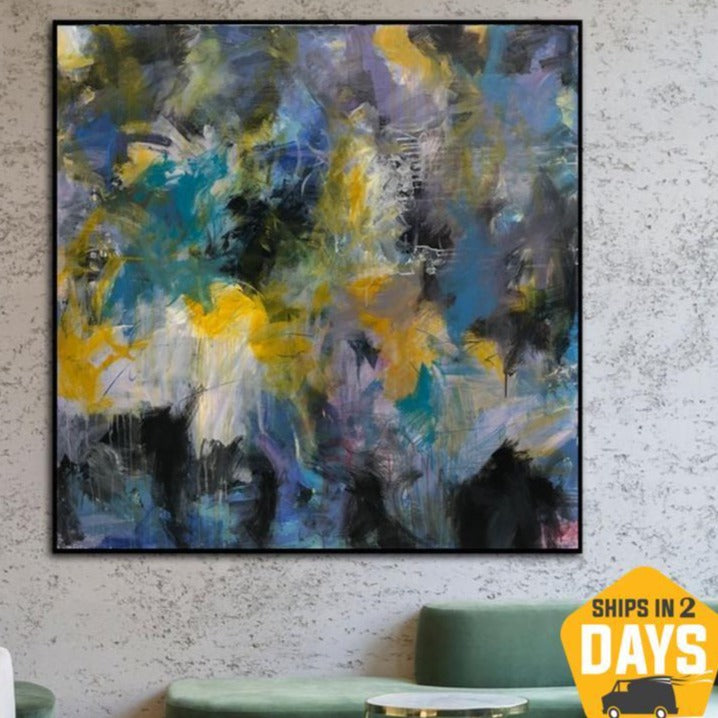 SUNRAYS IN THE SEA 46"x46"