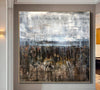 Brown Painting on Canvas Modern Abstract Artwork Large Canvas Wall Art | ALONG THE CLIFF - trendgallery.ca
