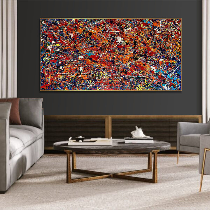 CHROMATIC FRENZY 20.5"x40.1"