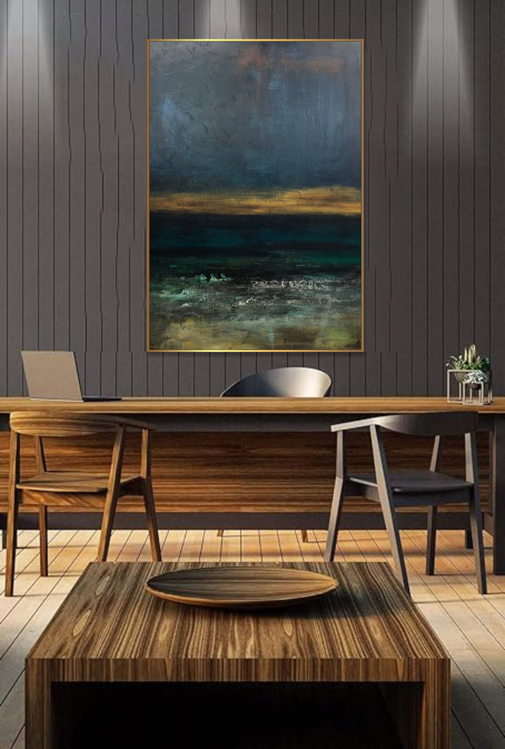 STORMY OCEAN 40"x30"