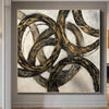 Acrylic Abstract Painting Original Gold Leaf Paintings On Canvas | GRAVITY - trendgallery.ca