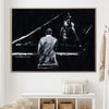 Large Oil Painting On Canvas Piano Painting Black And White Art Human Painting Art Painting Original Painting For Living Room Music Art | PIANIST - trendgallery.ca