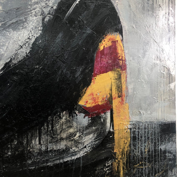 Abstract Geisha Paintings On Canvas Japanese Art Figurative Painting Original Acrylic Wall Art Geisha Portrait | GEISHA - trendgallery.ca