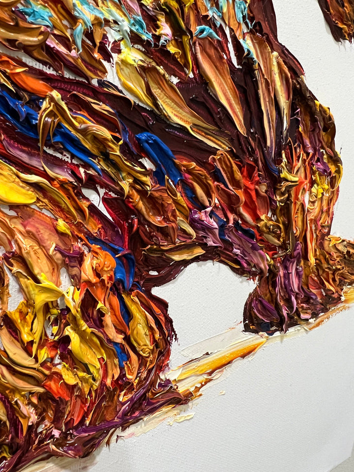 CONSTANT BATTLE 30"x40"