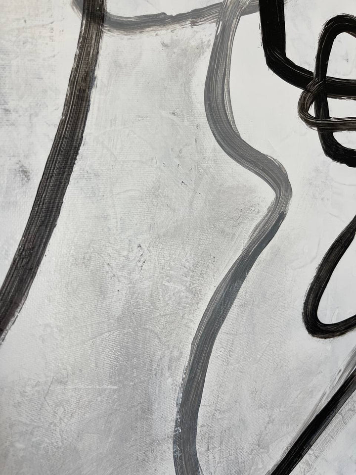 WITH MYSELF 45.6"x20"