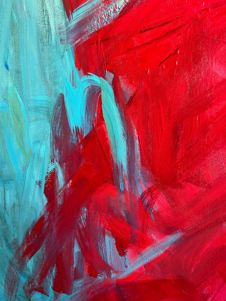 GEISHA WITH UMBRELLA 64"x48"