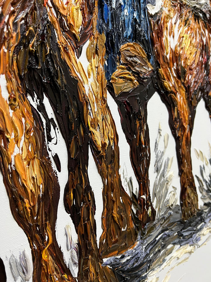 COWBOY'S WALK 48"x64"