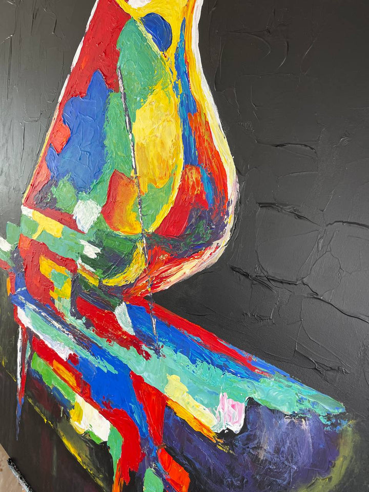 COLOR OF MUSIC 48"x48"